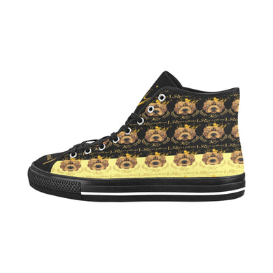 #Rossolini1# PAK Black/Yellow Black Bottom 2 Vancouver H Men's Canvas Shoes (1013-1)