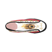 #Rossolini1# PAK Whte/Red Black Bottom Vancouver H Women's Canvas Shoes (1013-1)