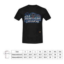 #Rossolini1# It's A Panthers Life For Me - Black T-Shirt