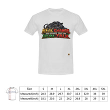 #Rossolini1# Real Change Begins With Real Talk Panther - White T-Shirt