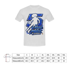 #Rossolini1# Olivia - Blue Color - White T-Shirt