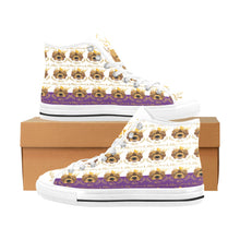 #Rossolini1# PAK White/Purple Vancouver H Men's Canvas Shoes (1013-1)
