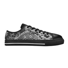 #Rossolini1# Snake Skin 3 Original Black Bottom Women's Shoes (Art)