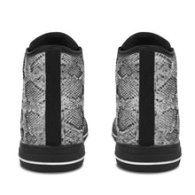 #Rossolini1# Snake Skin 1 Black Bottom Women's Shoes (Art)