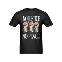 #Rossolini1# No Justice No Peace Black T-Shirt
