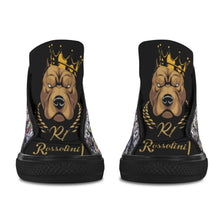 #Rossolini1# 1949 #34 Black Bottom Women's Shoes (Art)