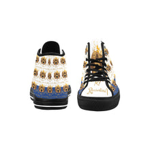 #Rossolini1# PAK White/Blue Black Bottom Vancouver H Men's Canvas Shoes (1013-1)