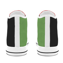 #Rossolini1# Black Lives Matter B/R/G White Bottom Men's Shoes