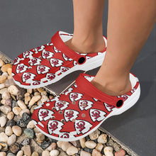 #Rossolini1# Team Red Custom Print Foam Crocs for Adults