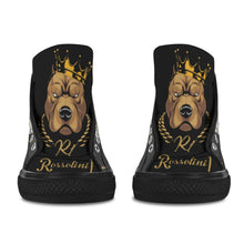 #Rossolini1# 1959 #2 Black Bottom Women's Shoes (Art)