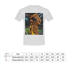 #Rossolini1# Playa Eagles Stadium Background - White T-Shirt