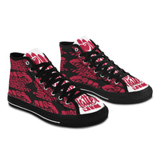 #Rossolini1# Black Lives Matter 9s WT Red Fist Black Bottom Women's Shoes