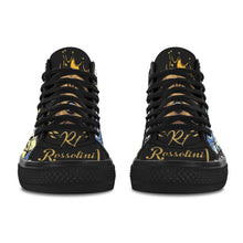 #Rossolini1# 1943 Black Bottom Men's Shoes (Art)