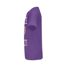 #Rossolini1# No Justice No Peace Flag Purple