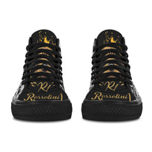 #Rossolini1# Snake Skin 3 Black Bottom Men's Shoes (Art)