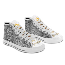 #Rossolini1# Snake Skin 1 White Bottom Men's Shoes (Art)
