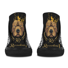 #Rossolini1# Snake Skin 3 Black Bottom Men's Shoes (Art)