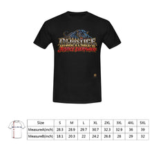 #Rossolini1# Injustice Anywhere Is A Threat To Justice Everywhere Panther - Black T-Shirt