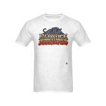 #Rossolini1# Injustice Anywhere Is A Threat To Justice Everywhere Panther - White T-Shirt