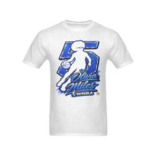 #Rossolini1# Olivia - Blue Color - White T-Shirt