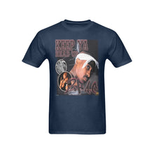 #Rossolini1# Keep Ya Head Up Navy Blue T-Shirt