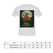 #Rossolini1# Mike With Full Moon - White T-Shirt