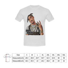 #Rossolini1# Tupac Westside - White T-Shirt