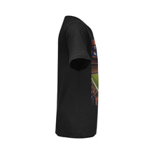 #Rossolini1# Playa Broncos Stadium Background - Black T-Shirt