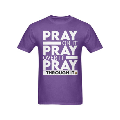 #Rossolini1# Pray On It Purple T-Shirt