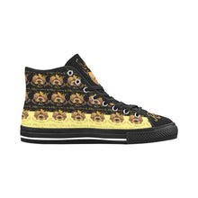 #Rossolini1# PAK Black/Yellow Black Bottom 2 Vancouver H Men's Canvas Shoes (1013-1)