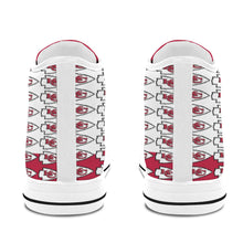 #Rossolini1# KC Team PAK White/Red White Bottom Vancouver H Men's Canvas Shoes (1013-1)