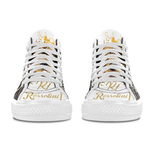 #Rossolini1# Snake Skin 2 White Bottom Women's Shoes (Art)