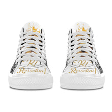 #Rossolini1# Snake Skin 1 White Bottom Women's Shoes (Art)