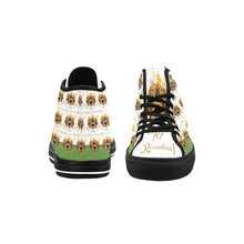 #Rossolini1# PAK White/Green Black Bottom Vancouver H Men's Canvas Shoes (1013-1)