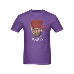 #Rossolini1# 50 FAFO Purple T-Shirt