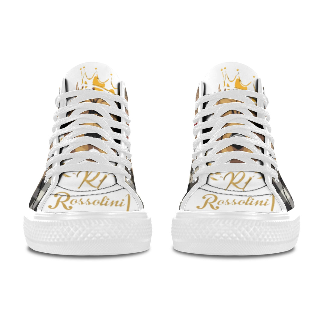 #Rossolini1# AK1 White Bottom 2 Vancouver H Women's Canvas Shoes (1013-1)
