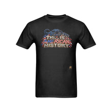 #Rossolini1# This Is American History - Black T-Shirt