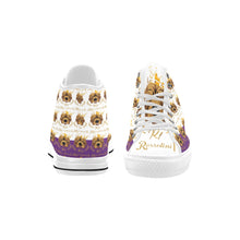 #Rossolini1# PAK White/Purple Vancouver H Women's Canvas Shoes (1013-1)
