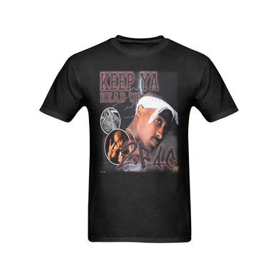 #Rossolini1# Keep Ya Head Up Black T-Shirt