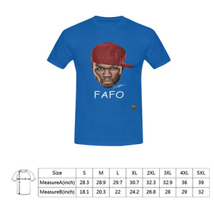 #Rossolini1# 50 FAFO Blue T-Shirt