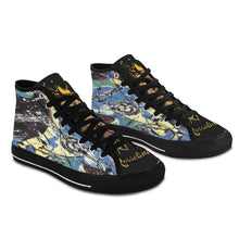 #Rossolini1# 1943 Black Bottom Men's Shoes (Art)