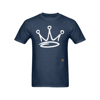 #Rossolini1# Crown White/Navy Blue T-Shirt
