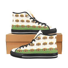 #Rossolini1# PAK White/Green Black Bottom Vancouver H Women's Canvas Shoes (1013-1)