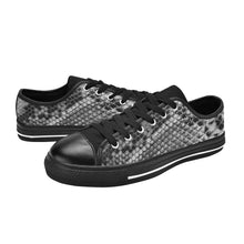 #Rossolini1# Snake Skin 3 Original Black Bottom Men's Shoes (Art)