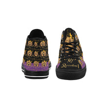 #Rossolini1# PAK Black/Purple Black Bottom 2 Vancouver H Women's Canvas Shoes (1013-1)