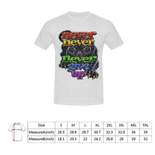 #Rossolini1# Never Never Never Give Up Panther - White T-Shirt
