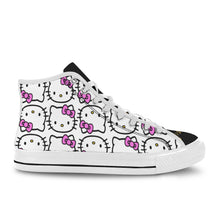 #Rossolini1# Kitty 1 White Bottom - Black Tongue Women's Shoes