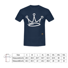 #Rossolini1# Crown White/Navy Blue T-Shirt