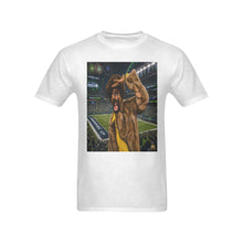 #Rossolini1# Playa  Seahawks Stadium Background - White T-Shirt