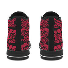 #Rossolini1# Black Lives Matter 9s WT Red Fist Black Bottom Men's Shoes